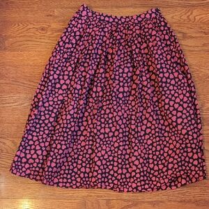 J. Crew Valetines Day Heart Skirt